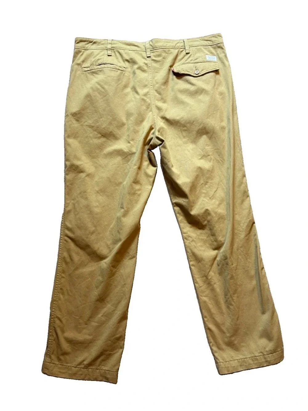 Levis XX Chino Authentic Men’s Pants Brown 100% Cotton Straight Leg Sz 40x32